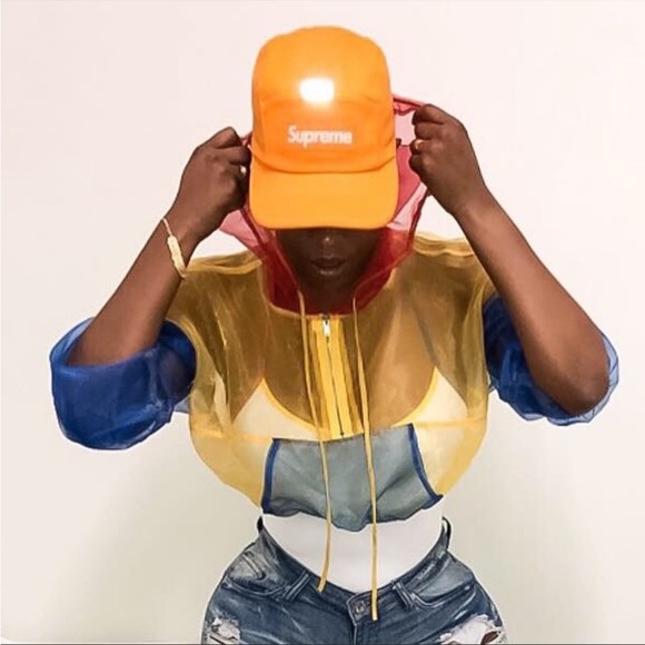 Color Block Sheer Top - Picture 1 of 3